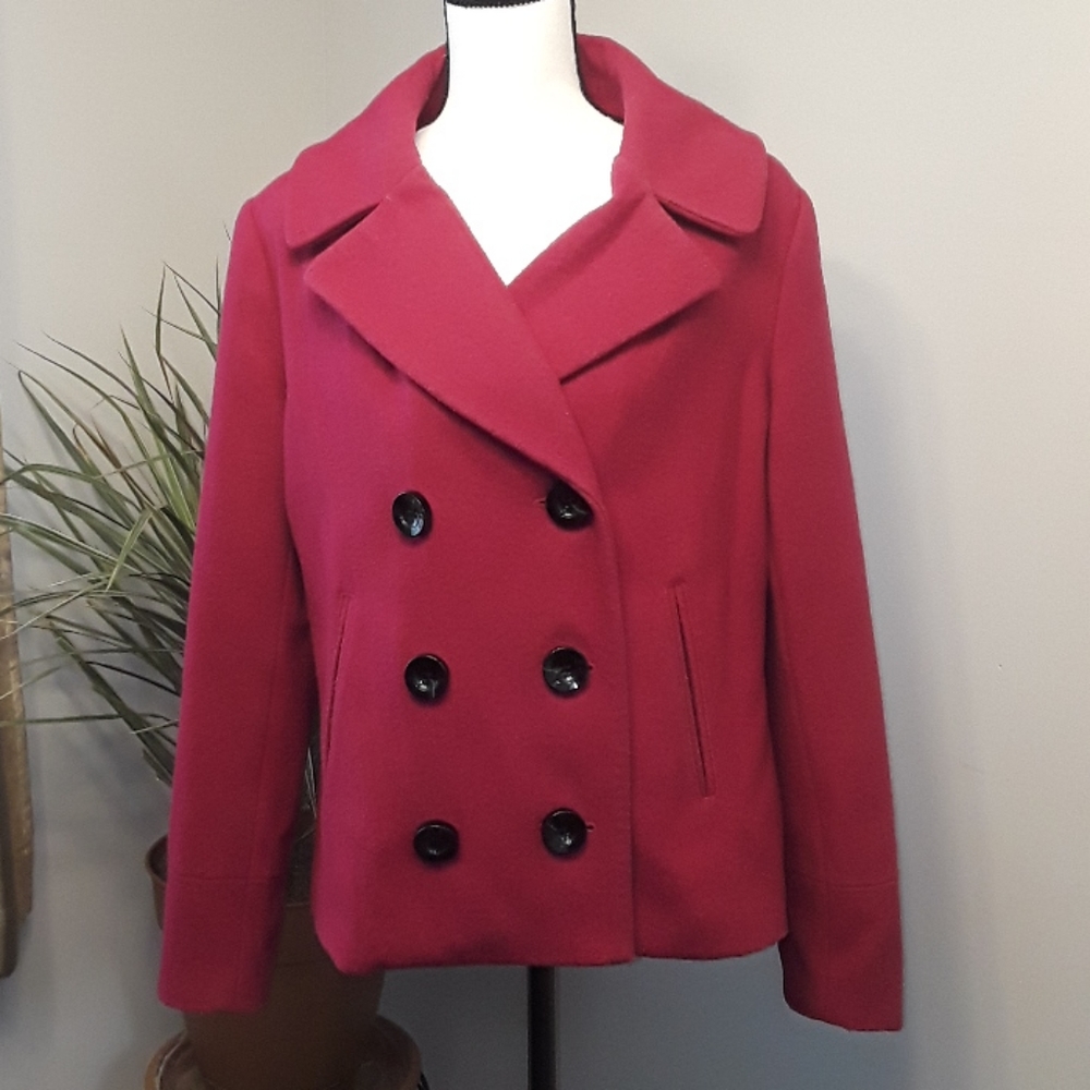 🍓3/$30 Merona wool coat large